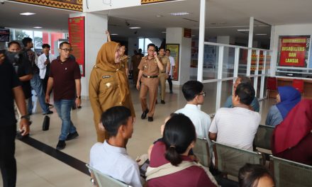 Walikota Bandar Lampung Lakukan Sidak Disejumlah OPD dan Mal Pelayanan Publik