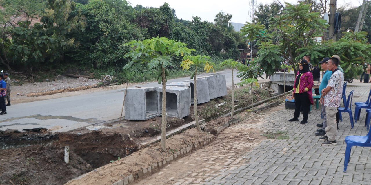 Pemasangan Box Culvert Dipantau Langsung Oleh Walikota Bandar Lampung