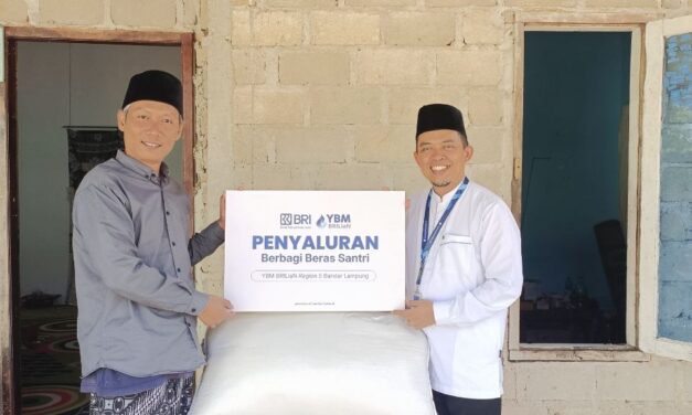 YBM BRILiaN Region 5 Bandar Lampung kembali menyalurkan bantuan