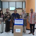 BRI Kanca Tanjung Karang Berbagi 20.000 Masker kepada Universitas Lampung untuk Antisipasi Dampak Erupsi Anak Krakatau