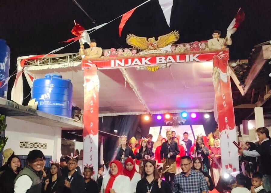 Camat Tanjungkarang Timur Dedi Saputra, S.IP, M.IP dan Lurah Kebon Jeruk Supriadi, S.H., Meriahkan Malam Puncak Padas X Bukit